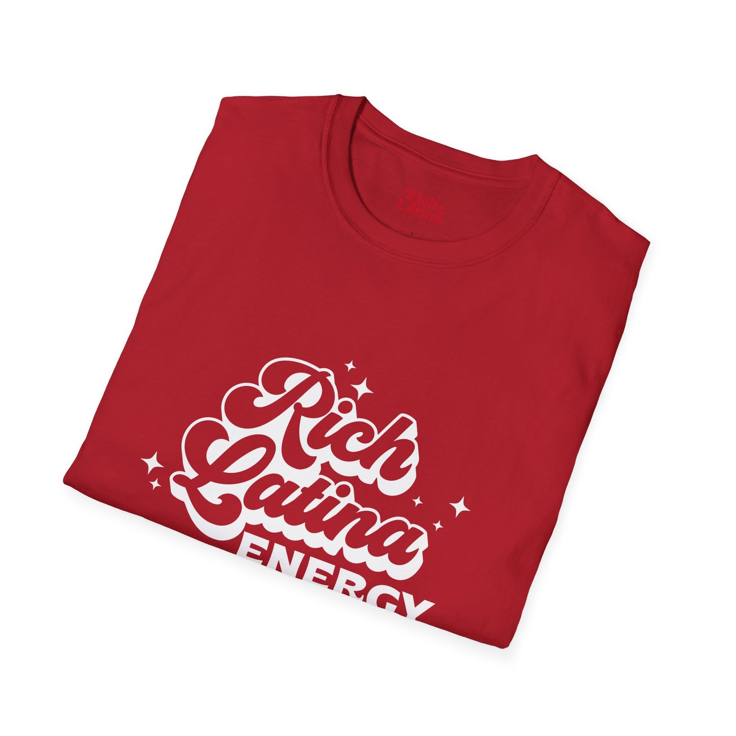Retro Rich Latina Energy Unisex Crew Neck Tshirt