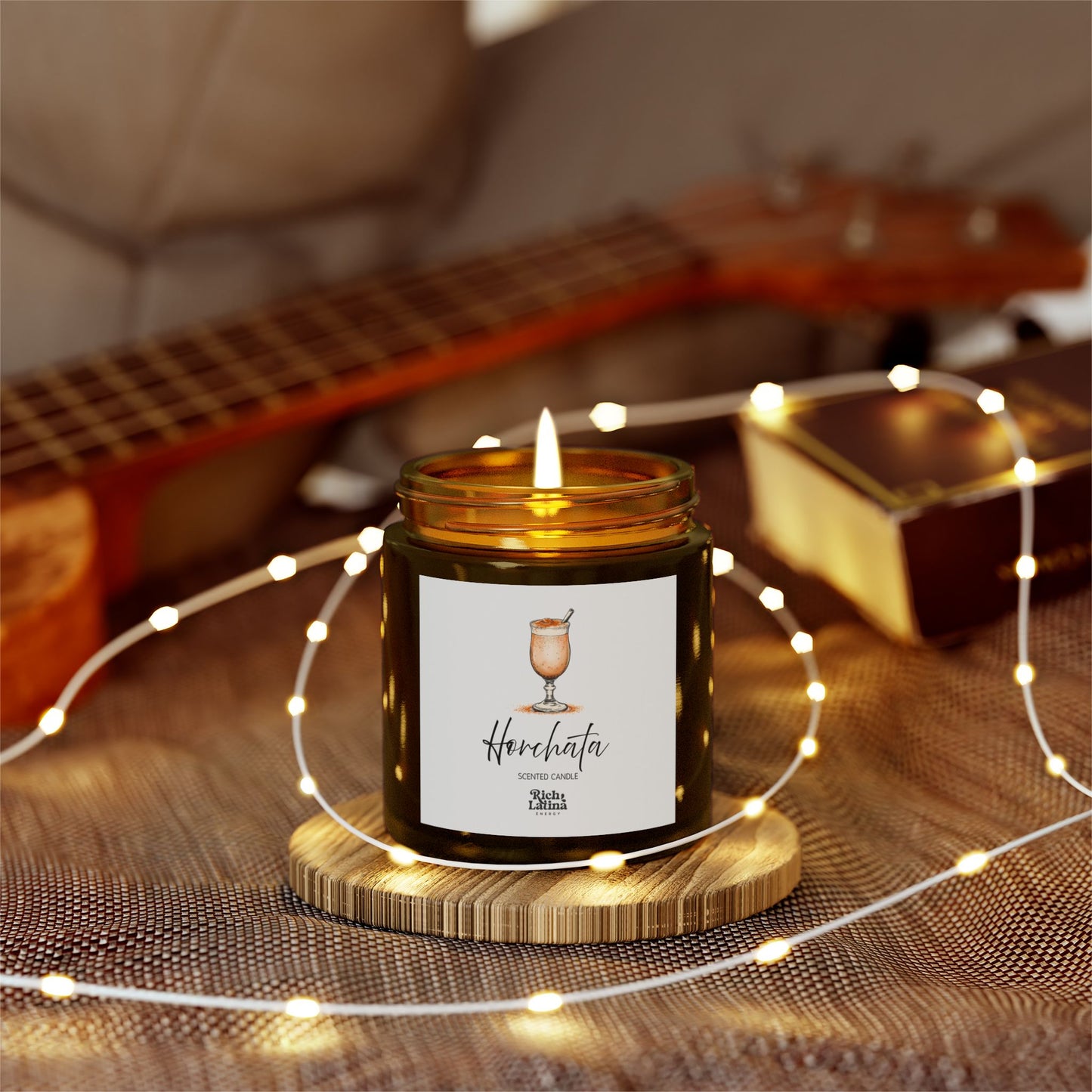 Horchata Scented Candle, Hand-poured, 4oz, 9oz
