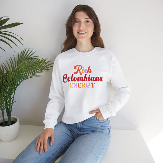 Rich Colombiana Energy Sweatshirt, Multi-color