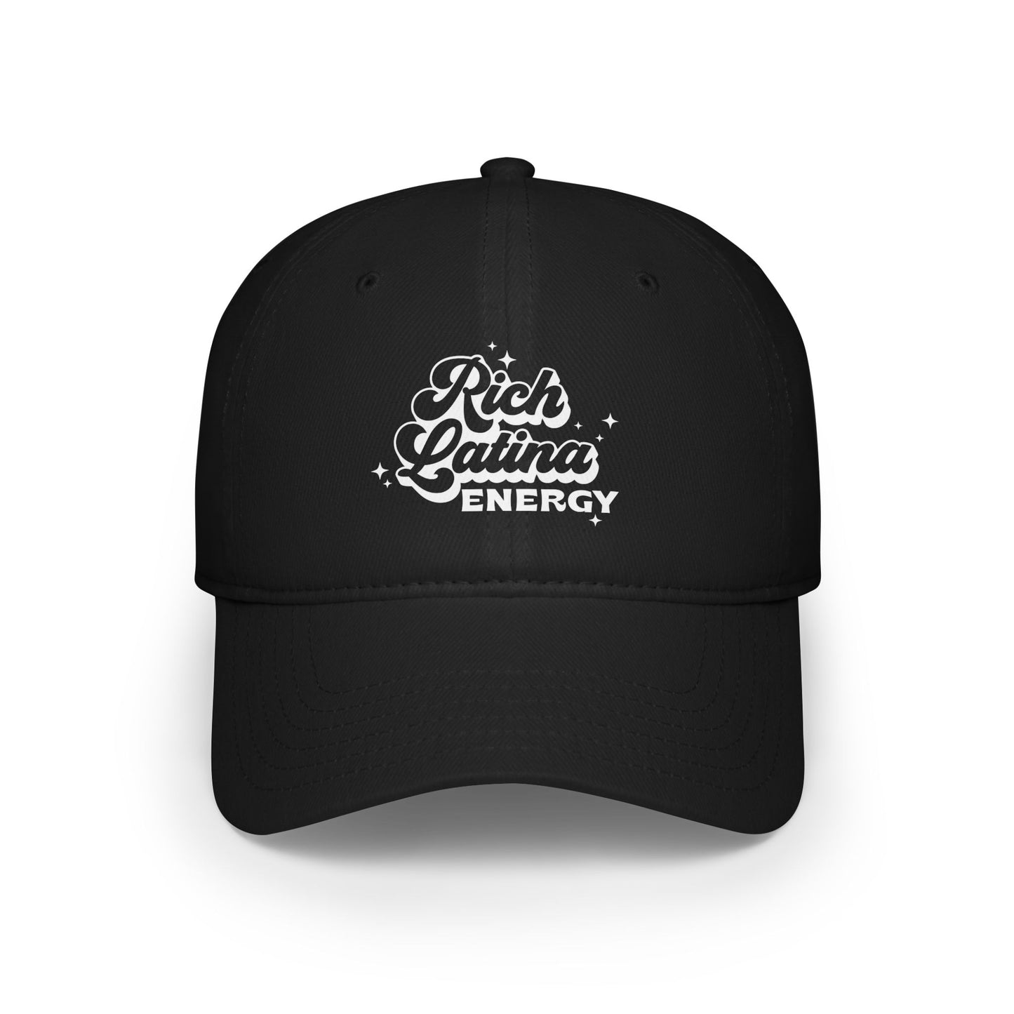 Retro Rich Latina Energy Baseball Cap