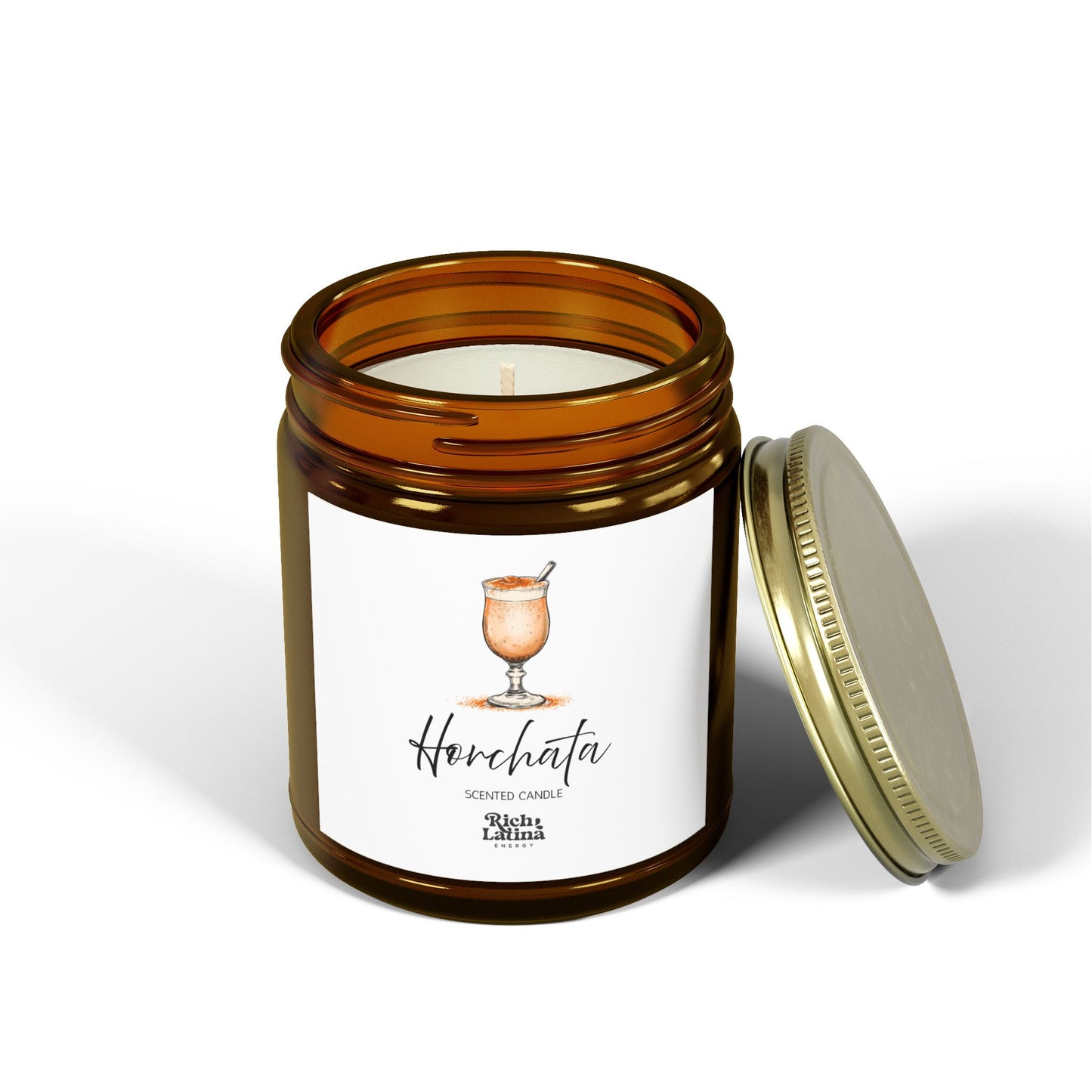 Horchata Scented Candle, Hand-poured, 4oz, 9oz