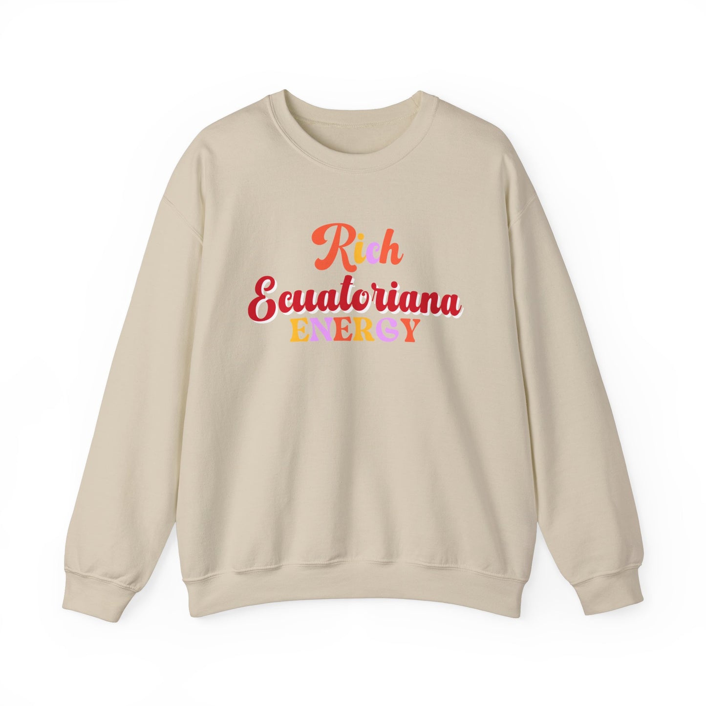 Rich Ecuatoriana Energy Sweatshirt, Multi-color