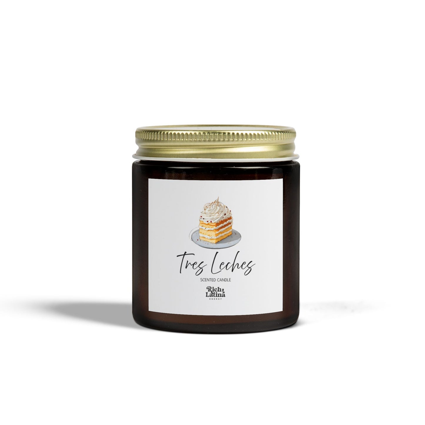 Tres Leches Scented Candle, Hand-poured, 4oz, 9oz