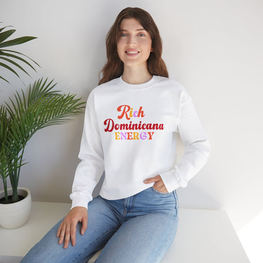 Rich Dominicana Energy Sweatshirt, Multi-color